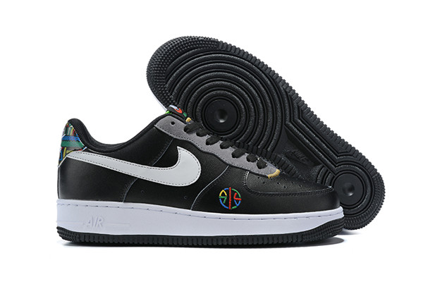 Men's Air Force 1 Black Shoes 0126 Men's Air Force 1 Black Shoes 0126